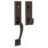 Cody Emergency Exit Single Cylinder Handle Set in Venetian Bronze