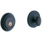 Traditional Deadbolt with Single Cylinder