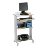 MUV Stand Up Workstation Fixed Height in Grey