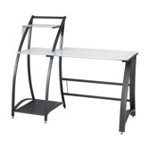 Xpressions Shelving Computer Workstation with Keyboard Tray