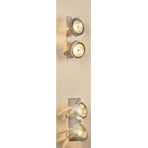 Kalu Two Light Recessed Wall Light
