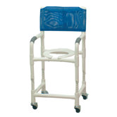 Standard Deluxe Adjustable Height Shower Chair with Optional Accessories