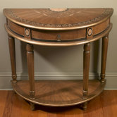 Half Round Console Table