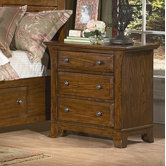 Pilgrimage 3 Drawer Nightstand