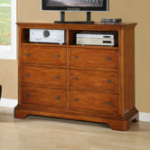 Pennsylvania Country 6 Drawer Dresser