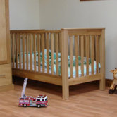 Fiona Convertible Cot Bed in Oak