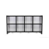 8 Compartment Wall Mount Locker