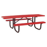 Extra Heavy Duty ADA Picnic Table with Diamond Pattern