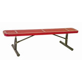 Metal and Plastic Picnic Bench