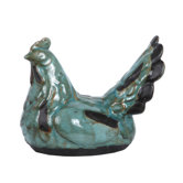Ceramic Rooster Figurine