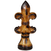 Ceramic Fleur de Lis