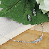 Celia Jewelry Set in Silver