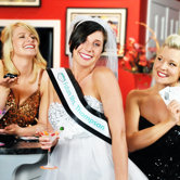 Ante Up Bachelorette Sash and Veil Set