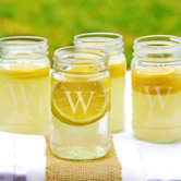 Personalized 16oz. Mason Jars (Set of 4)