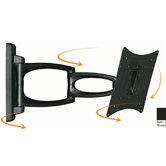 23-40" Ausrichtbare Wandhalterung "LCDTRE40" in Schwarz