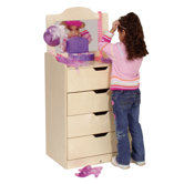 4-Drawer Dresser with Mirror