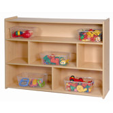 35" High Three Shelf Storage
