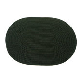 Solid Spruce Green Rug