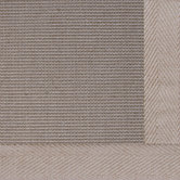 Jute Textured Boucle Medium Natural Bordered Rug