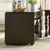 Down Home Drop Leaf Office Cabinet