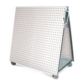 LocBoard Aluminum Frame Tool Cart with Tray