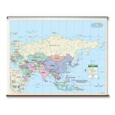 Primary Wall Map - Asia