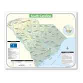 Shaded Relief Map - State