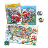 Kids' Ready, Set, Go...World Sticker Atlas