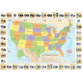 U.S. Government Challenge Rolled Map