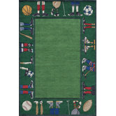 Whimsy Grass Kids Rug