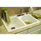 Advantage Providence 60/40 Double Bowl Self Rimming Kitchen Sink