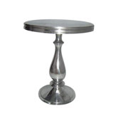 Valencia Aluminium Baroque Side Table