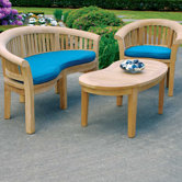 Half Moon Bench Seating Group