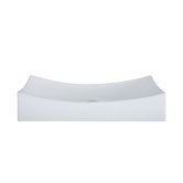 Rectangular 26" Vitreous China Vessel Sink in White