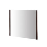 Europa 36" x 31.5" Mirror in Dark Walnut