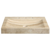 Marble 24" Vanity Top with Integrated Bowl