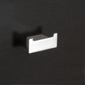 Lounge Double Hook in Chrome