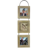 Hanging Triple Photo Frame