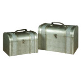 2 Piece "Sparkling" Storage Box Set