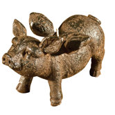 Flying Pig Candle