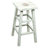 Flower Bouquet High Stool
