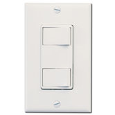 Electronic Timer Switch in White and Almond