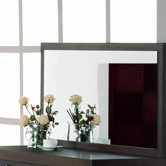 Traxler Wall Mirror in Walnut