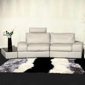 Modi Leather Modular Loveseat