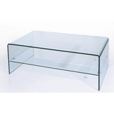Ryder Coffee Table with Storage Shelf