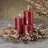 Golden Treasures Metal Wreath Candlestick