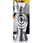 Westside Polished Aluminum Vase