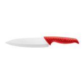 Bistro Ceramic 7" Chef"s Knife in Red