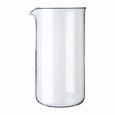 Spare Glass 3 Cup Plastic French Press Shatterproof Replacement Beaker