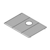 22" x 16" Electropolished Stainless Steel Grid for Kitchen Sink Bowl